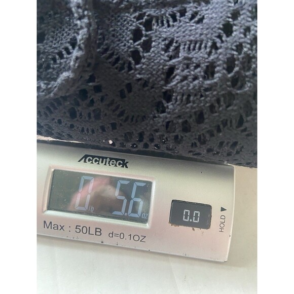 Lace Babydoll Top Womens XL Black Bell Sleeves Fairy Boho Whimsygoth Y2K Witchy - Picture 10 of 10